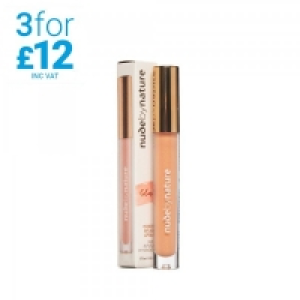 Nude by Nature Moisture Infusion gloss Peach Nude £4.99