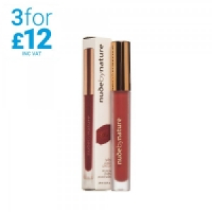 Nude by Nature Satin Liquid Lipstick 10 Terracotta £4.99