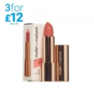 Nude by Nature Moisture Shine Lipstick Blush Pink £4.99