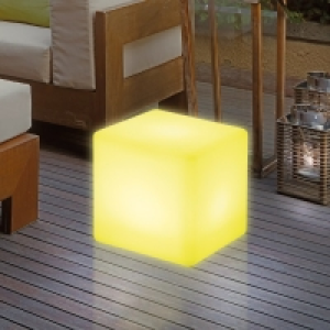 Moonie Light Up Garden Cube 40cm