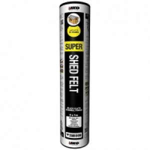 Iko Black Ultra Durable Super Shed Felt 8 x 1m £36.50