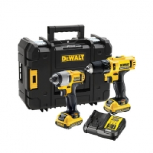 Wickes  DEWALT DCK218D2T-GB 10.8V XR Cordless Combi Drill And Impact