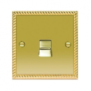 Wickes Single Raised Plate Master Telephone Socket - Georgia £6.00