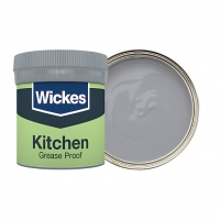 Wickes  Wickes Pewter - No. 220 Kitchen Matt Emulsion Paint Tester P
