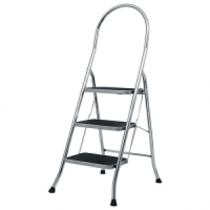 Abru 3 Step Stepstool - Chrome £45.00