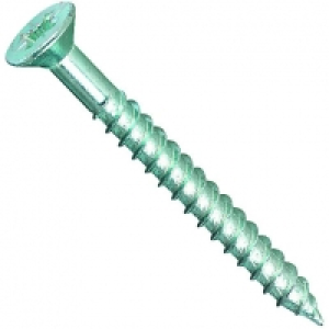 Wickes  Wickes Twin Thread Wood Screws - No 8 x 23mm Pack of 200