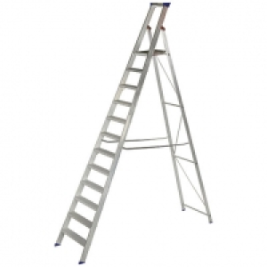 Werner MasterTrade 12 Tread Aluminium Platform Stepladder