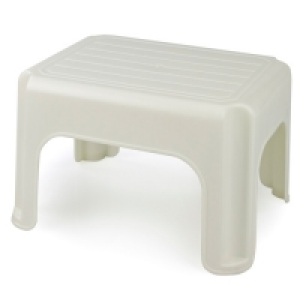 Partridges  Step Stool - Cream