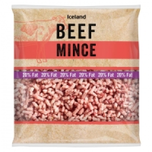 Iceland Beef Mince 20% Fat 700g £3.00