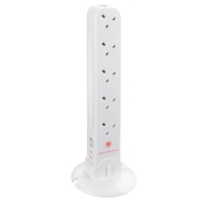 Wilko  Wilko 10 Socket Extension Tower with USB