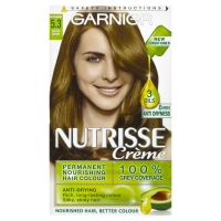 Wilko  Garnier Nutrisse Golden Brown 5.3 Permanent Hair Dye