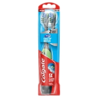 Wilko  Colgate Floss Tip Battery Toothbrush with 2 Heads