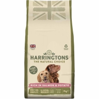 Wilko  Harringtons Complete Salmon and Potato Dry Dog Food 2kg