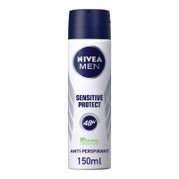 Wilko  Nivea Men Sensitive Protect Anti-Perspirant Deodorant 150ml