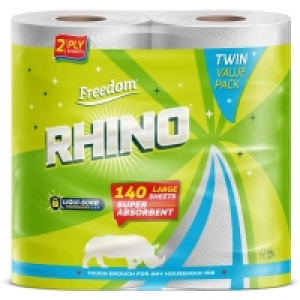 Rhino Kitchen Towel 2 Ply 6 Pack £1.49