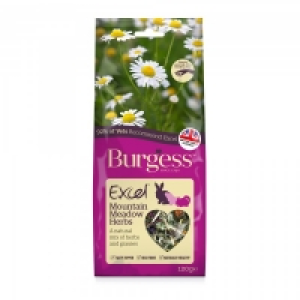 Burgess Excel Mountain Meadow Herbs 120g £1.99