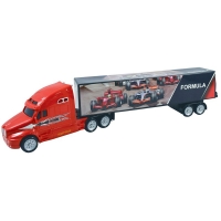 QDStores  Team Power Red F1 Truck Toy 39cm