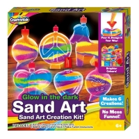 QDStores  Sand Art - Glow In The Dark Set