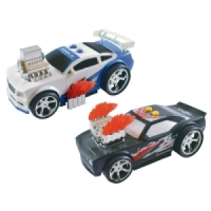QDStores  Team Power Racing Hot Rods White & Black