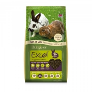 JTF  Burgess Excel Adult Rabbit Nuggets With Mint 10kg