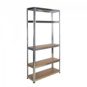 Boltless Shelving 5 Tier 178x90x30cm