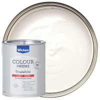 Wickes  Wickes Truewhite Liquid Gloss Paint - Pure Brilliant White 7