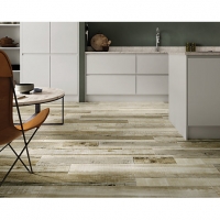 Wickes  Boutique Kauri Natural Glazed Porcelain Wood Effect Wall & F