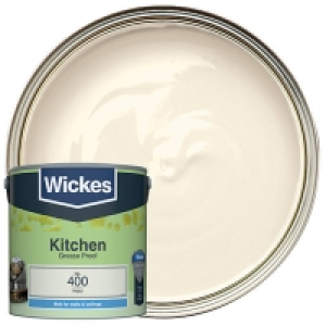 Wickes Ivory - No. 400 Kitchen Matt Emulsion Paint - 2.5L £16.00