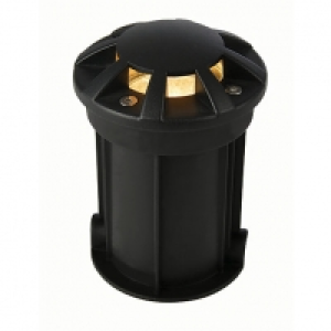 Zinc Pan Black Drive Over Ground Light - 35W GU10 £24.99
