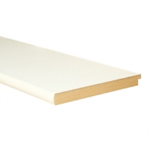 Wickes  Wickes Bullnose Primed MDF Window Board - 22mm x 219mm x 2.1