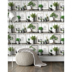 Superfresco Easy Etagere Fuji Decorative Wallpaper - 10m £18.00