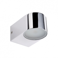 Wickes  Wickes Madison Chrome LED Up and Down Wall Light - 8W