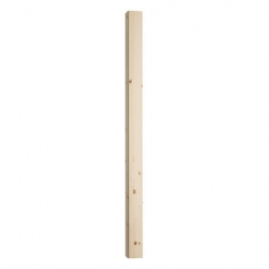Wickes Pine Chamfered Newel 1500 x 90 x 90mm