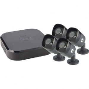 Yale SV-8C-4AB4MX Smart Home Security Wired CCTV Kit X 4 Cam