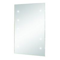 Wickes  Wickes Small Rectangular LED Bathroom Mirror - 300mm