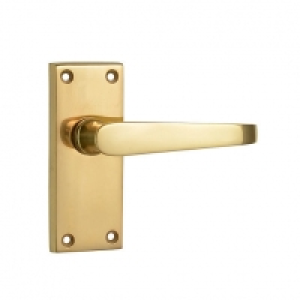 Wickes Rome Victorian Straight Latch Door Handle - Polished