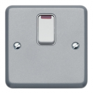 Wickes  MK Metalclad 20A Dp Switch/Neon