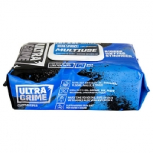Ultragrime Pro XXL+ Multiuse Cloth Wipes Pack/100 £10.00