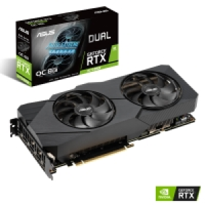 Overclockers Asus Asus GeForce RTX 2070 SUPER Dual EVO OC 8192MB GDDR6 PCI-Exp