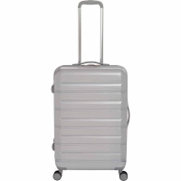 Wilko  Wilko Hard Shell Suitcase Silver 25 inch