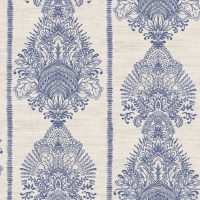 Wilko  Arthouse Wallpaper Silk Road Indigo Blue