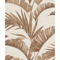 Wilko  Arthouse Banana Palm Coffee Wallpaper