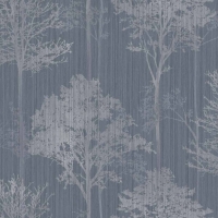 Wilko  Arthouse Stardust Tree Charcoal Wallpaper