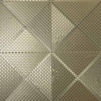 Wilko  Arthouse Geo Diamond Foil Champagne Wallpaper