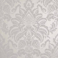 Wilko  Arthouse Glisten Platinum Grey Wallpaper