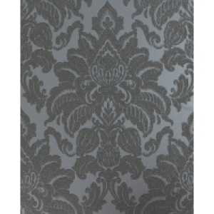 Wilko  Arthouse Glisten Gunmetal Wallpaper