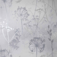 Wilko  Arthouse Damsenfly Silver Wallpaper