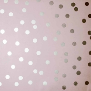Wilko  Arthouse Dotty Blush/Rose Gold Wallpaper