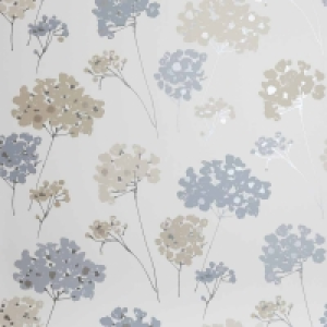 Wilko  Arthouse Opera Anya Floral Metallic Wallpaper Blue