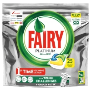 Wilko  Fairy Platinum Auto Dishwasher Tablets 25ct